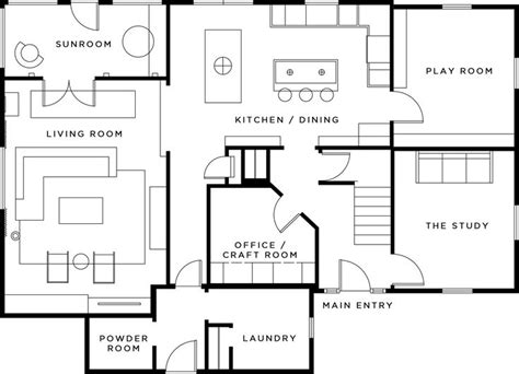 Floor Plans With Closed Kitchen Floorplansclick