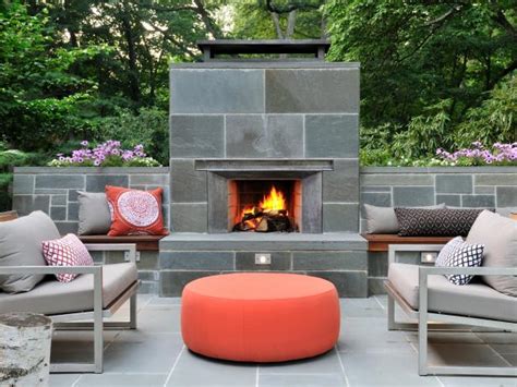 Outdoor Fireplace Pictures Ideas And Videos Hgtv