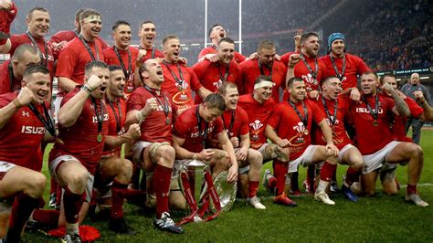 Six Nations Rugby In Pictures Wales Celebrate Grand Slam Glory
