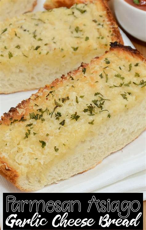 Parmesan Asiago Garlic Cheese Bread Sweet Peas Kitchen