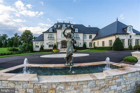 15000 Square Foot French Provincial Brick Mansion In Leesburg Va