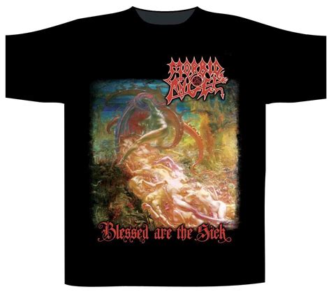 morbid angel blessed are the sick t shirt l deicide vader nocturnus immolation printed t shirt