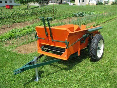 Sustainable Agriculture Compact Manure Spreader For The Small