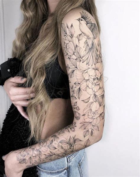 Beautiful Sleeve Tattoos Sleevetattoos Flower Tattoo Sleeve Nature Tattoo Sleeve Floral
