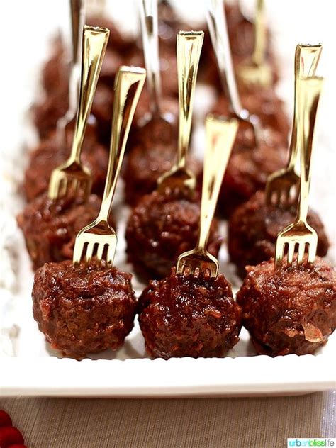 Cranberry Meatballs Perfect Holiday Party Appetizer Recipe