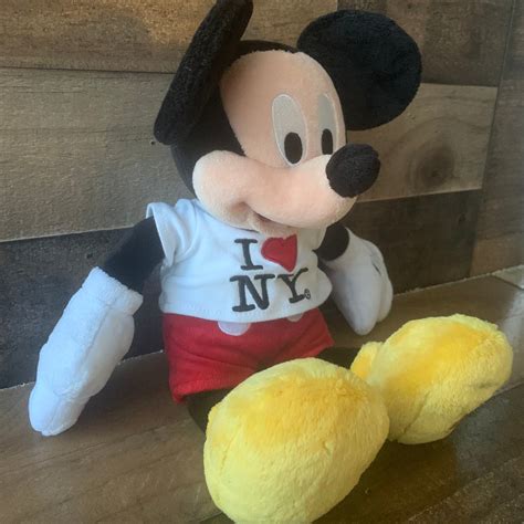 Disney Store Mickey Mouse Plush 12 Inch Etsy