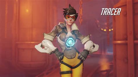 overwatch tracer gameplay trailer youtube