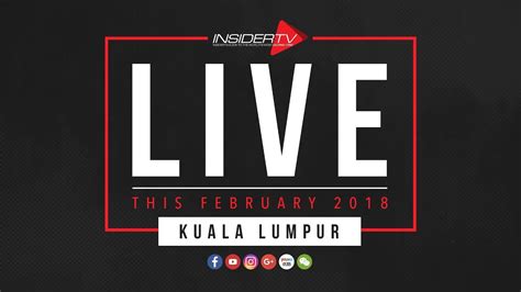 Whether you're a local, new in town, or just passing through, you'll be sure to find something on eventbrite that piques your interest. Kuala Lumpur LIVE | Events | February 2018 - YouTube