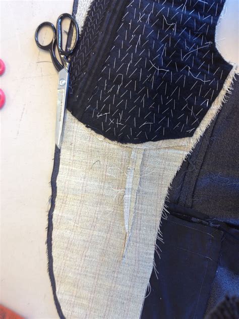 Basic Internal Construction Of A Bespoke Tailored Jacket Horsehair