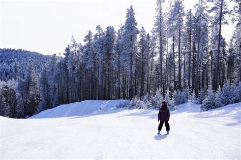 Skiing At Hidden Valley Ski Resort Cypress Hills Provincial Park