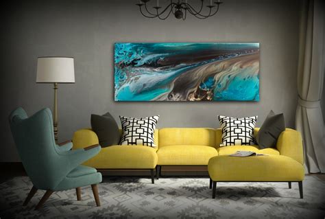 Giclee Prints Art Abstract Painting Coastal Home Decor Modern Canvas Prints T Wall Decor