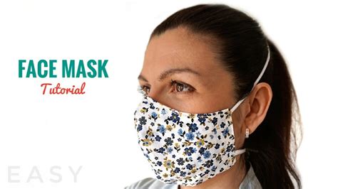 It includes multiple sizes suitable for men, women and children. How to Make FACE MASK | Face Mask Sewing tutorial + FREE ...