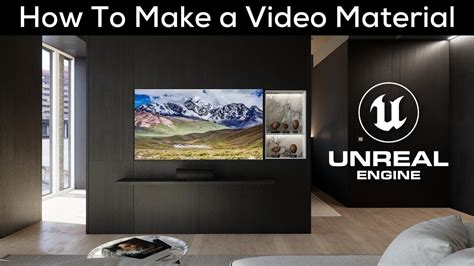 How To Make A Video Material In Unreal Engine 5 Youtube