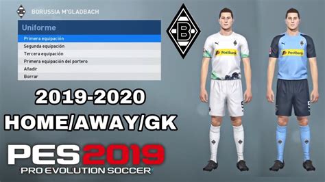 See how to complete the borussia m'gladbach fifa 18 squad building challenge with futwiz. PES 2019 - KITS BORUSSIA M'GLADBACH 2019-2020 |iamRubenMG ...