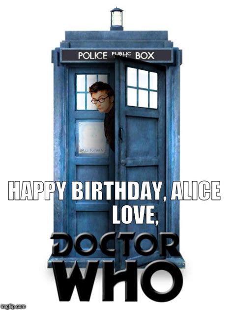 Dr Who Birthday Wish Imgflip