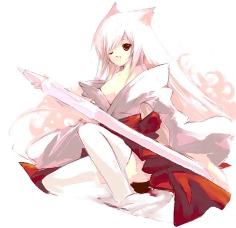 Why Do Most Kitsune Characters In Anime Have White Hair