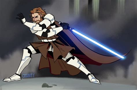 Teeth And Ambitions Bared On Twitter Another Obi Wan Redraw From The D Clone Wars StarWars