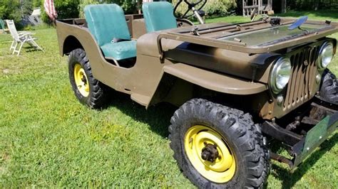 1952 Jeep Willys Cj3a For Sale