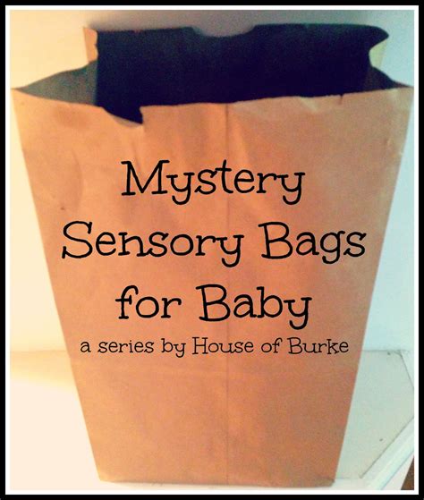 House Of Burke Mystery Sensory Bags For Baby Junk Drawer