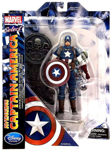 Marvel Select Avenging Captain America Action Figure
