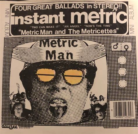 Metric Man Instant Metric 1981 Vinyl Discogs