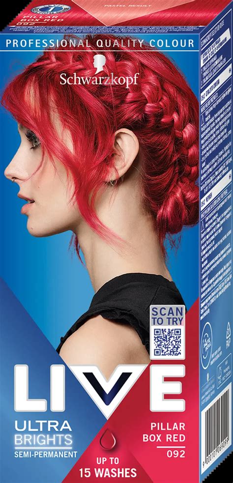 Schwarzkopf Live 092 Pillar Box Red Semi Permanent Hair Color