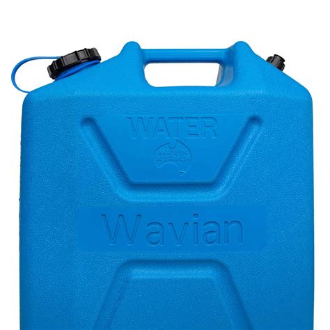 Wavian Blue 5 Gallon Water Can Cb Adventure Supply