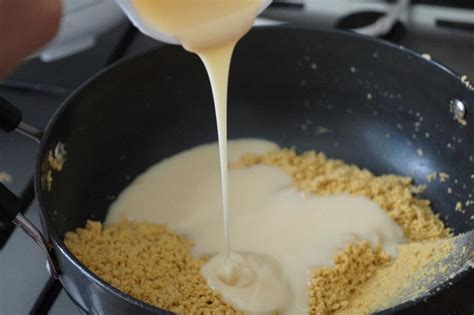 A wedding that doesn't serve payasam. Besan Condensed Milk Burfi Recipe, How to make Besan ...