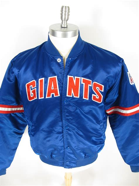 Vintage 80s Starter New York Giants satin jacket. Find ...