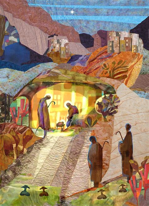 Shepherds At Bethlehem Painting By Michael Torevell Fine Art America