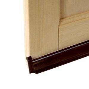 Comment fonctionne un bas de porte pivotant. Bas de porte pivotant lisse Plasto brun 93 cm | Castorama