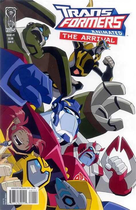 Idw Publishings Transformers Comics Transformers Animated The Arrival