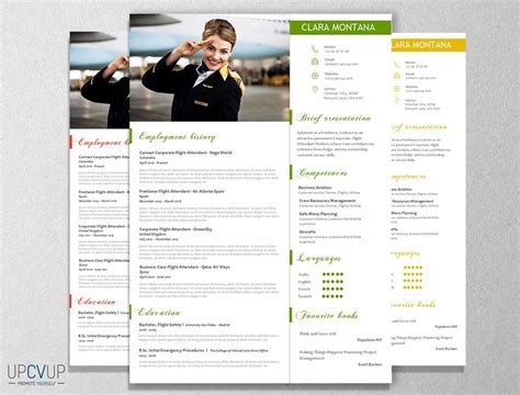 Your cv always online · create in 5 mins · customer service 24/7 Best 12 Cabin Crew / Flight Attendant résumé templates ...