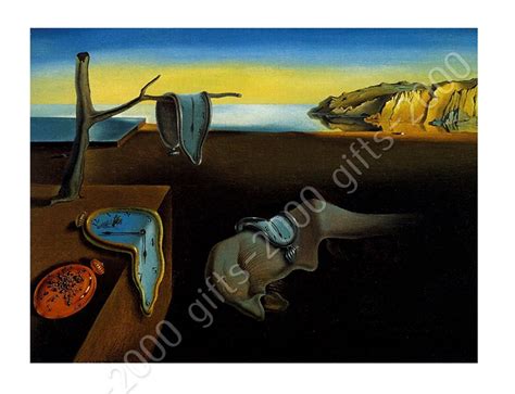 The Persistence Of Memory Melting Clock By Salvador Dali Ready To