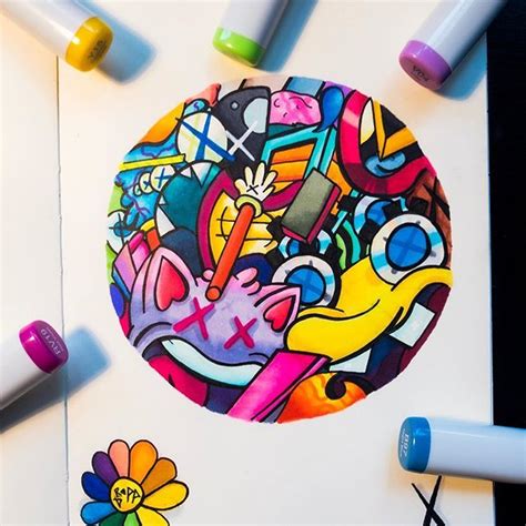 New The 10 Best Art Ideas Today With Pictures Kaws Doodle Is