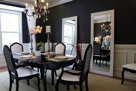 Red and black living room decorating ideas gray furniture layout how to use black create a stunning refined dining room living room dining design ideas artsy personalization. Colors that Go Well with Black for Interior Design in 2020