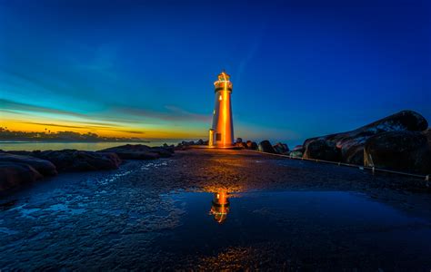 Lighthouses Sunrises And Sunsets Usa Monterey Bay 4k Hd Photography