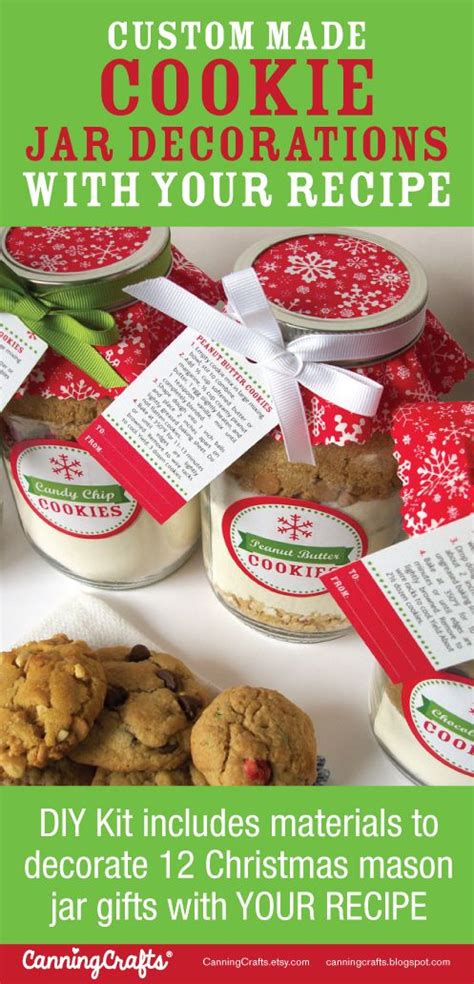 Have Your Mason Jar Cookie Mix Recipe Printed On Hang Tags And Get