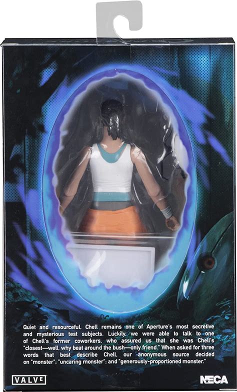 Buy Neca Portal 2 7 Scale Action Figure Chell With Light Up