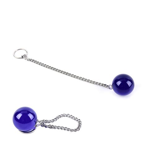 Blue Glass Vaginal Ball Anal Beads Ball Toy Crystal Butt Beads For Kegel Smart Geisha Ball