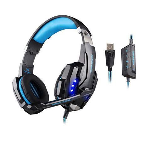 Pro Gaming Headset Kotion Each G9000 With Splitter Cable Shop Today