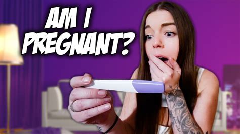 I Took A Pregnancy Testim Shook😲 Youtube