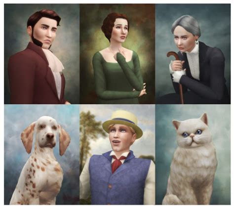 History Lovers Sims Blog Historical Portraits • Sims 4 Downloads