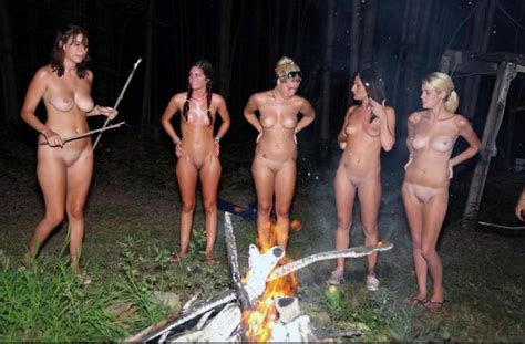 Nude Girls Around Campfire My Xxx Hot Girl