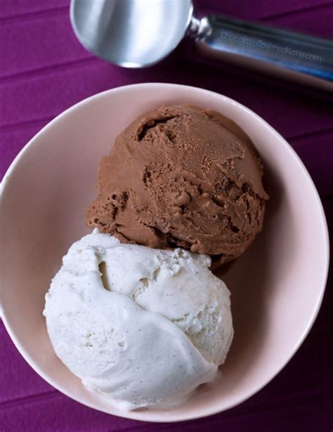 But if you want better ice cream texture, adding about 1/8 teaspoon of xanthan gum powder will do the i doubled the recipe and divided it. Vegan Keto Ice Cream 4 ingredients | Keto ice cream, Low ...