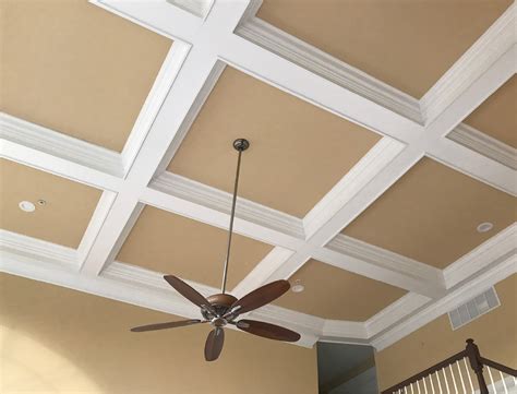 What Is A Coffered Ceiling Shelly Lighting