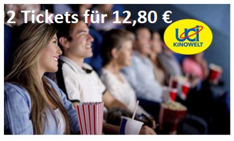 2 Uci Kinogutscheine Für Alle 2d Filme Inklusive Überlänge Und Loge Nur 1280 Euro Bei Groupon
