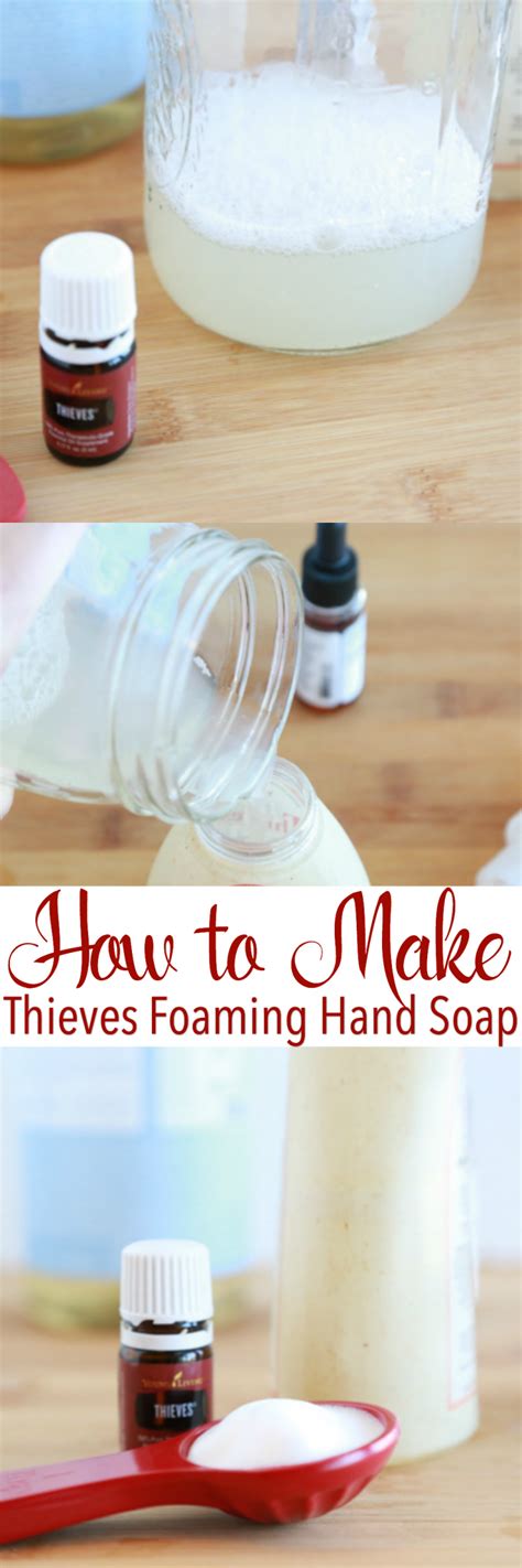 With all the recent diy's i've been doing recently; How to Make Thieves Foaming Hand Soap | Simply Being Mommy