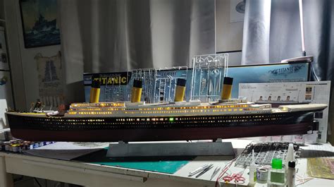 1200 Trumpeter Rms Titanic Wip Today I Have Been Working Up With
