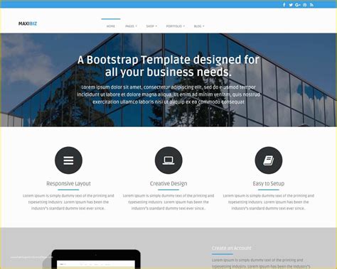 Free Bootstrap Website Templates Freshdesignweb Riset